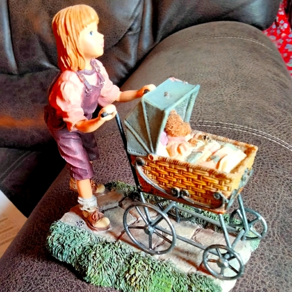 Yesterday's Child Dollstone Collection Casey with Baxter Afternoon Stroll